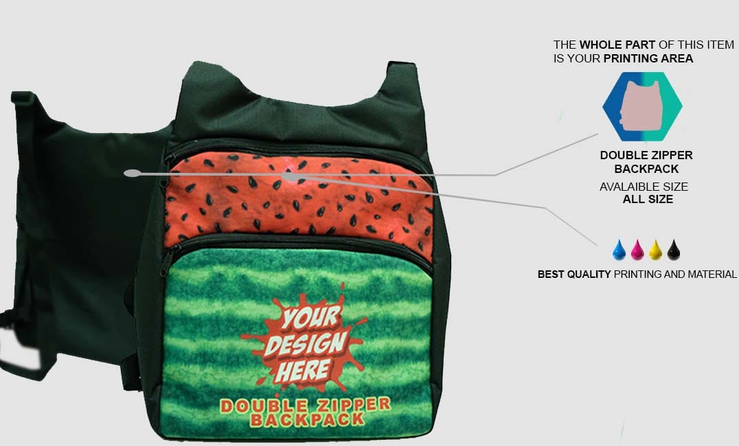 zipper backpack 1